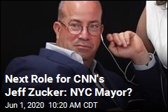 Next Role for CNN&#39;s Jeff Zucker: NYC Mayor?