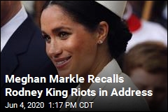 Meghan Markle Recalls Being a Kid During Rodney King Riots