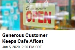 Generous Good Samaritan Keeps Cafe Afloat