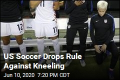 US Soccer Drops Rule Against Kneeling