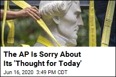The AP Is Sorry About Its &#39;Thought for Today&#39;