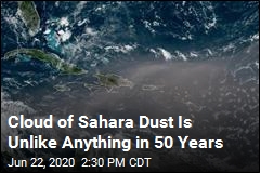 &#39;Godzilla Dust Cloud&#39; Is Covering the Caribbean
