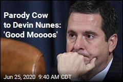 Parody Cow to Devin Nunes: &#39;Good Moooos&#39;