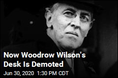 NJ Governor Stops Using Woodrow Wilson&#39;s Desk