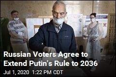 Russian Voters Agree to Extend Putin&#39;s Rule to 2036