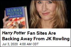 Harry Potter Fan Sites Are Backing Away From JK Rowling