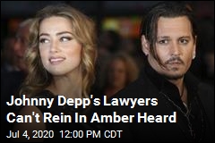 Johnny Depp&#39;s Lawyers Can&#39;t Rein In Amber Heard