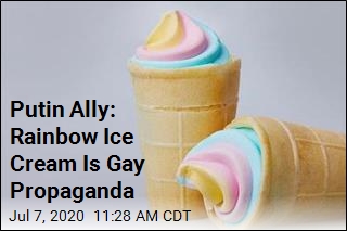 Putin Ally: Rainbow Ice Cream Is Gay Propaganda
