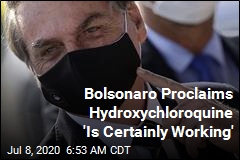 Bolsonaro Downs Hydroxycloroquine in Facebook Vid