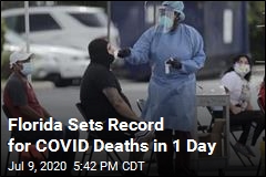 In 1 Day, Florida Loses 120 COVID-19 Patients