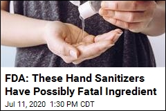 FDA Warns Against Hand Sanitizers With Risky Ingredient