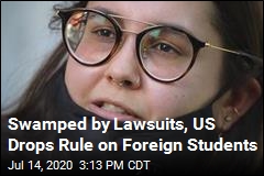 Swamped by Lawsuits, US Drops Rule on Foreign Students