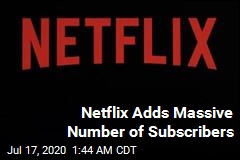 Number of Netflix Subscribers Grows Massively