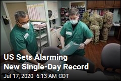 US Shatters Single-Day Infection Record