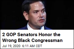 2 GOP Senators Honor the Wrong Black Congressman