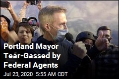 Portland Mayor Tear-Gassed by Federal Agents