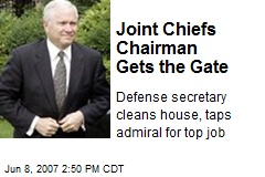 Joint Chiefs Chairman Gets the Gate