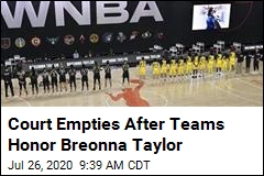 Teams Honor Breonna Taylor, Walk Out During Anthem