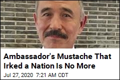 US Envoy Ditches South Korea&#39;s Most Controversial Mustache
