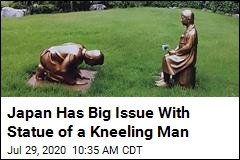 Japan Has Big Issue With Statue of a Kneeling Man