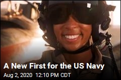 US Navy Gets Its First Black Female Fighter Pilot