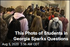 Students Packed Shoulder-to-Shoulder as Georgia Schools Open