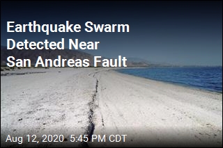 Earthquake Swarm Detected Near San Andreas Fault
