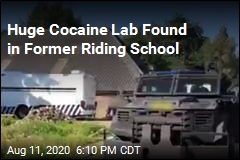 Dutch Cops Find Huge Drug Lab in Former Riding School