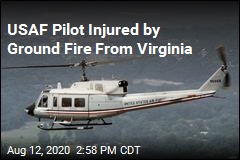 USAF Helicopter Hit by Bullet Over Virginia