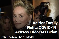 Sharon Stone Backs Biden as COVID-19 Hits Family