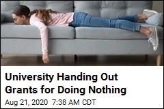 University Will Pay You to Do Nothing