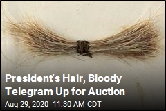 Lincoln&#39;s Hair, Bloody Telegram Up for Auction