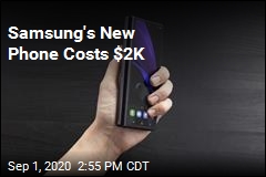Samsung&#39;s New Phone Costs $2K