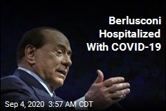 Berlusconi Hospitalized With COVID-19