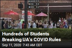 Hundreds of Students Breaking UA&#39;s COVID Rules