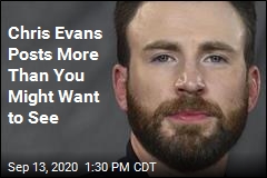 Chris Evans Shares Pics That Are, Let&#39;s Say, Private