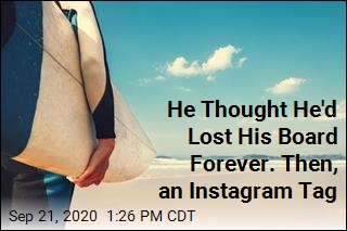 He Thought He'd Lost His Board Forever. Then, an Instagram Tag