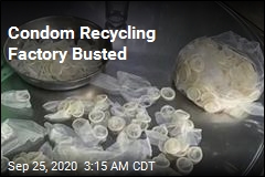 Condom Recycling Factory Busted