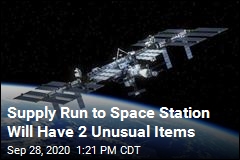 Supply Run to Space Station Will Have 2 Unusual Items
