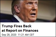 Trump Responds Anew to Report on His Finances