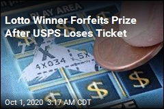 Lotto Winner Forfeits Prize After USPS Loses Ticket
