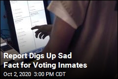 New Report Reveals Sad Fact for Voting Inmates
