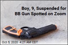 Boy, 9, Suspended for BB Gun Spotted on Zoom