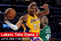 Lakers Take Game 3