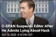 C-SPAN Suspends Scully After He Admits Lying About Hack