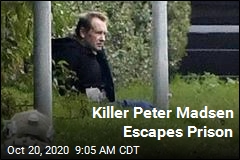 Killer Peter Madsen Escapes Prison