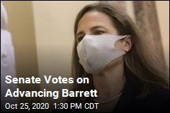 Senate Votes on Advancing Barrett