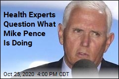 Health Experts: Pence Really Should Not Be Doing This