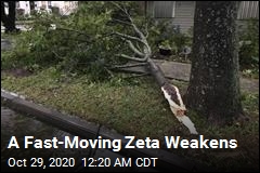 Zeta Weakens to Tropical Storm After Battering Gulf Coast