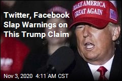 Both Twitter and Facebook Have Labeled This Trump Post Misleading